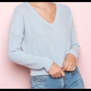 blue brandy melville sweater